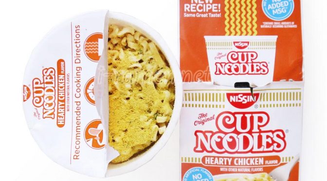 No.5947 Nissin Foods (USA) Cup Noodles Hearty Chicken Flavor