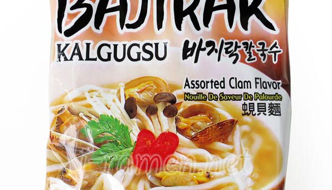 No.6522 Samyang Fodos (South Korea) Bajirak Kalgugsu Assorted Clam Flavour
