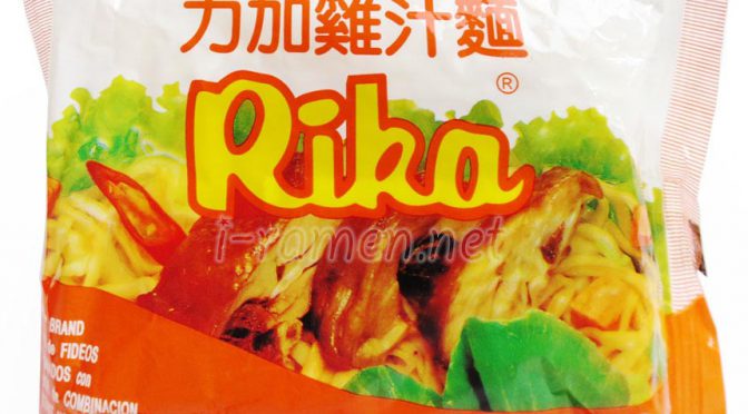 No.6591 味王 (Taiwan) Rika 力加雞汁麵