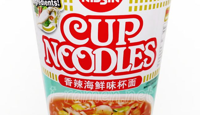 No.6602 Nissin Foods (Singapore) Cup Noodles Spicy Seafood Flavour