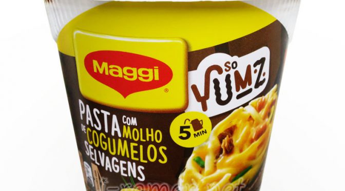 No.6668 Maggi (Portugal) so Yumz Pasta com Molho de Cogumelos Selvagens
