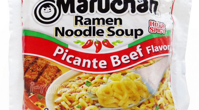 No.6692 Maruchan Ramen (USA) Picante Beef Flavor