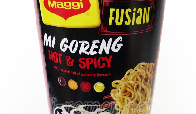 No.6694 Maggi Fusian (Australia) Mi Goreng Hot & Spicy Noodle Cup