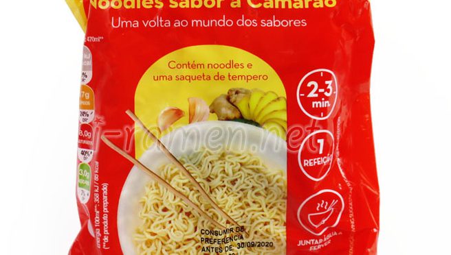 No.6792 Continente (Portugal) Noodles sabor a Camarão