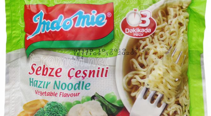 No.6810 Indomie (Turkey) Sebze Çeşnili Hazir Noodle