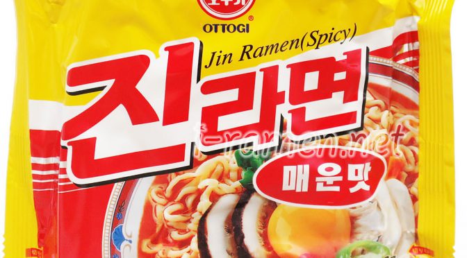 No.7044 Ottogi (South Korea) Jin Ramen Spicy