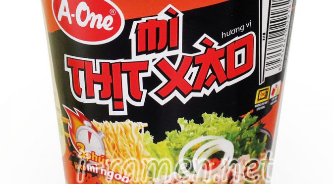 No.7142 A-One (Vietnam) Mì Thịt Xào Pork Flavor
