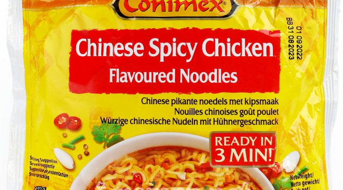 No.7321 Conimex (Nederland) Chinese Spicy Chicken Flavoured Noodles