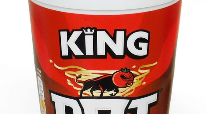No.7466 King Pot Noodle (U.K.) Beef & Tomato Flavour