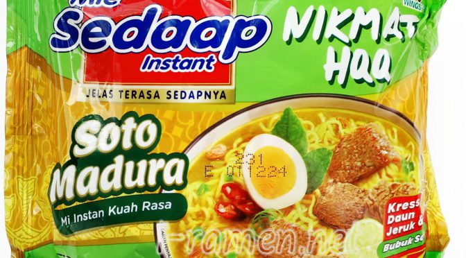 No.7568 Mie Sedaap (Indonesia) Nikmat HQQ Soto Madura