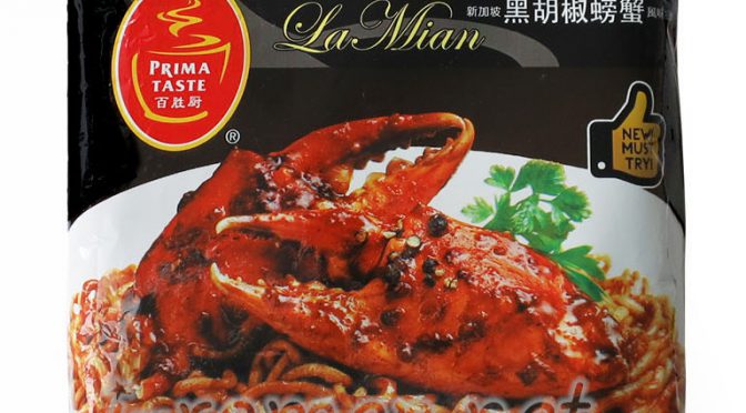 No.7615 Prima Taste (Singapore) Singapore Balck Pepper Crab Flavoured La Mian