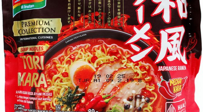 No.7661 Indomie (Indonesia) Premium Collection TORI KARA 和風ラーメン