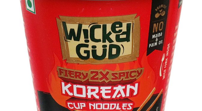 No.7889 WickedGüd (India) Fiery 2x Spicy Korean Cup Noodles