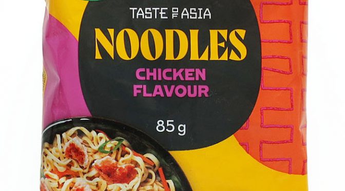 No.7911 Coop (Sweden) Taste of Asia Noodles Chicken Flavour