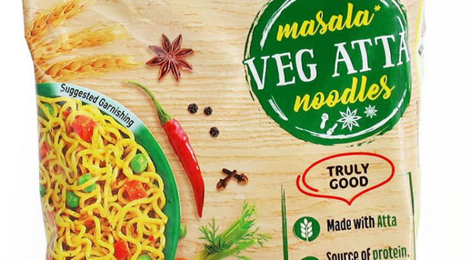 No.7912 Maggi (India) Nutri-licious Veg Atta Masala Noodles