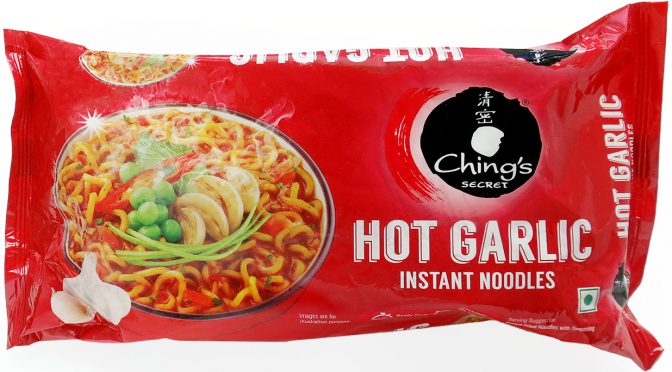 No.7913 Ching’s Secret (India) Hot Garlic Instant Noodles