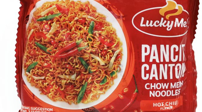 No.7928 Lucky Me! (Thailand) Pancit Canton Hot Chili Flavor