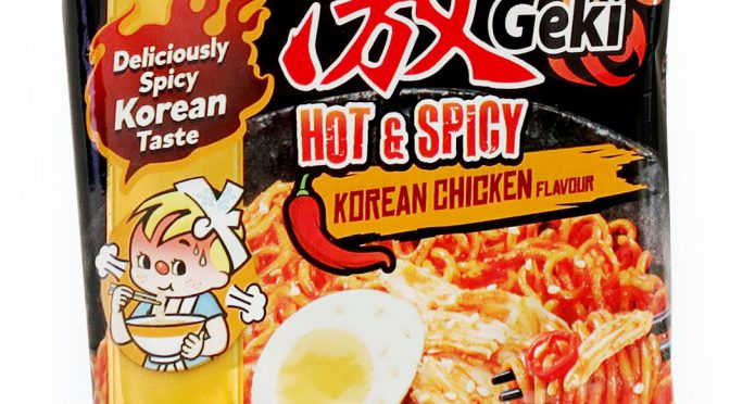 No.7931 Nissin (India) Geki 激 Hot & Spicy Korean Chicken Flavour