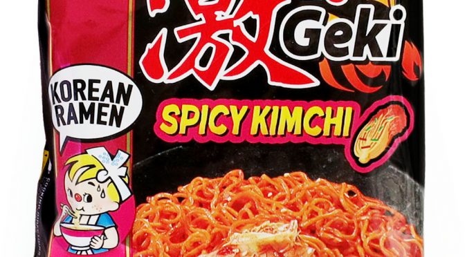 No.7941 Nissin (India) Geki 激 Spicy Kimchi Korean Ramen