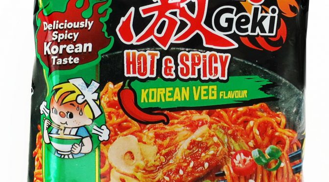 No.7961 Nissin (India) Geki 激 Korean Veg Flavour