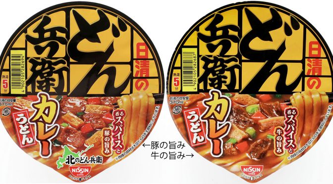 No.7955 日清食品 北のどん兵衛 カレーうどん
