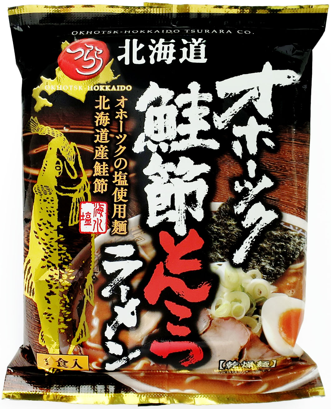 【中古】 ぞっこん！めんライフ。 No.7973 つらら オホーツク鮭節とんこつラーメン | tontantin即席麺処